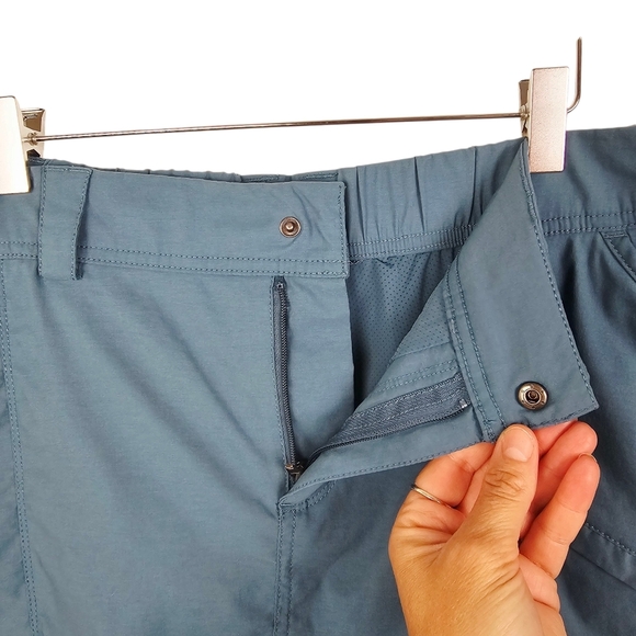 Duluth Teal Skort Plus Size 16W - Picture 7 of 12